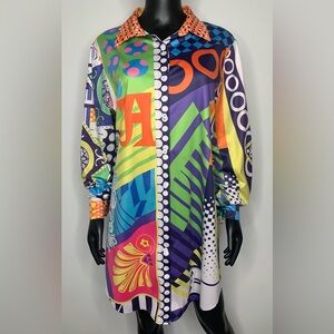 Oversized Multi Colored Shirt/Dress